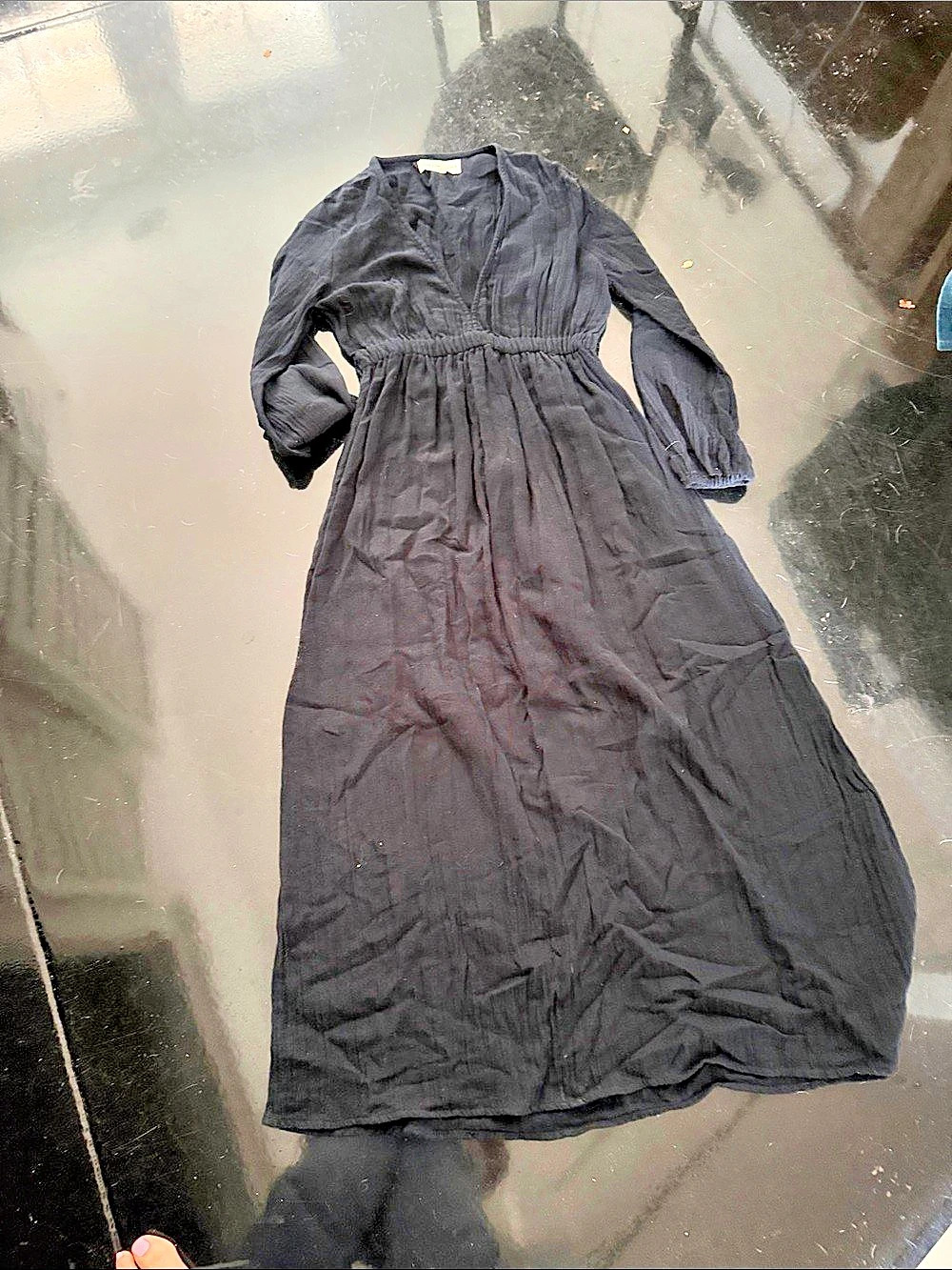 Mara Hoffman Black Maxi Dress Size Small Like New